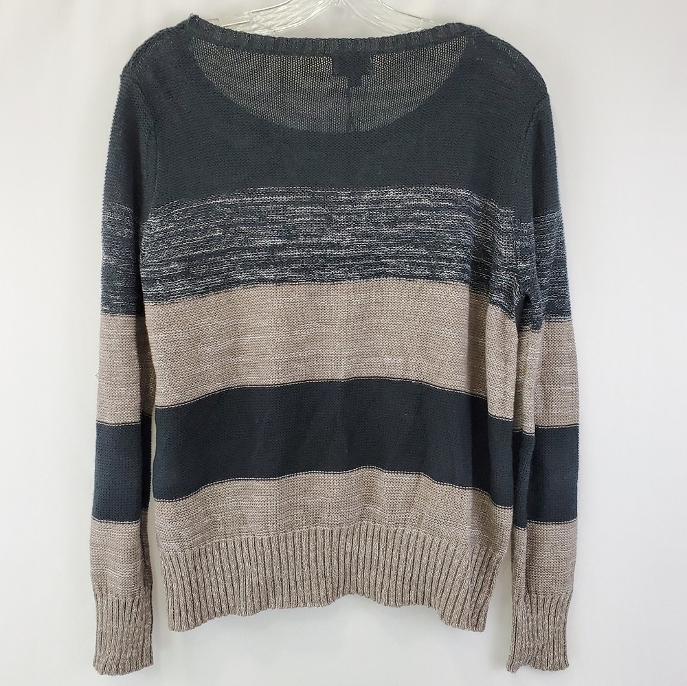 NWT Fate stripe semi crop pullover sweater - Picture 2 of 8